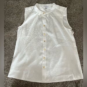 Calvin Klein White Small Blouse